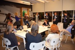 De groep ging in 6 subgroepen aan de slag met de opdracht:  Hoe kun je op alle punten in de klantreis een consistente klantbeleving bieden? (vanuit de aandachtsgebieden: Proces, Policy, People & Profit)