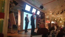 Adrian Hoffstaedter en Ed Peelen
