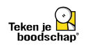 Teken je boodschap